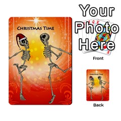 Dancing For Christmas, Funny Skeletons Multi-purpose Cards (rectangle)  by FantasyWorld7