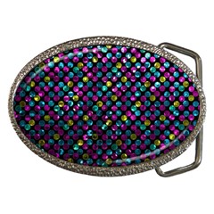 Polka Dot Sparkley Jewels 2 Belt Buckles by MedusArt