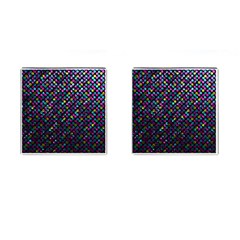 Polka Dot Sparkley Jewels 2 Cufflinks (square) by MedusArt