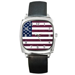 Usa4 Square Metal Watches by ILoveAmerica