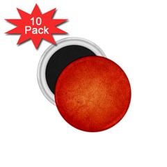 Orange Dot Art 1 75  Magnets (10 Pack)  by trendistuff