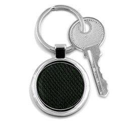 Dark Green Scales Key Chains (round)  by trendistuff