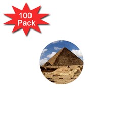 Pyramid Giza 1  Mini Magnets (100 Pack)  by trendistuff