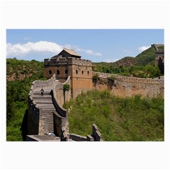 Great Wall Of China 3 Large Glasses Cloth by trendistuff