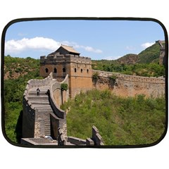 Great Wall Of China 3 Fleece Blanket (mini) by trendistuff