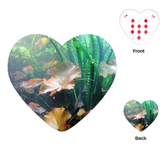 Marine Life Playing Cards (heart)  by trendistuff