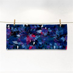 Abstract Floral #3 Hand Towel by Uniqued