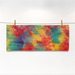 Abstract Elephant Hand Towel by Uniqued