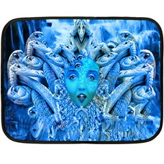 Medusa Metamorphosis Fleece Blanket (mini) by icarusismartdesigns