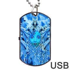 Medusa Metamorphosis Dog Tag Usb Flash (one Side) by icarusismartdesigns