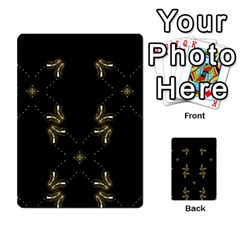 Festive Black Golden Lights  Multi-purpose Cards (rectangle)  by yoursparklingshop