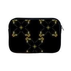 Festive Black Golden Lights  Apple Ipad Mini Zipper Cases by yoursparklingshop