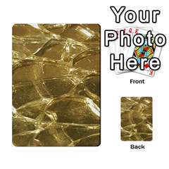 Gold Bar Golden Chic Festive Sparkling Gold  Multi-purpose Cards (rectangle)  by yoursparklingshop