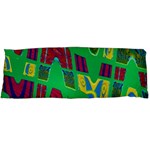 Bright Green Mod Pop Art Body Pillow Case (Dakimakura) Body Pillow Case