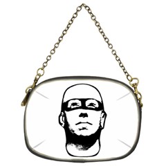 Baldhead Hero Comic Illustration Chain Purses (two Sides)  by dflcprints