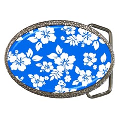 Blue Hawaiian Belt Buckles by AlohaStore