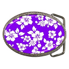 Violet Hawaiian Belt Buckles by AlohaStore