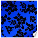 Dark Blue Hawaiian Canvas 12  x 12   11.4 x11.56  Canvas - 1