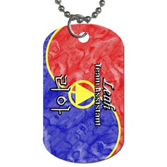 46-leah Dog Tag (two-sided)  by BankStreet