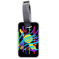 Colorful Abstract Art Luggage Tags (two Sides) by Valentinaart