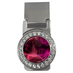 Pink Red Texture                                                                                              			money Clip (cz) by LalyLauraFLM