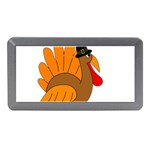 Thanksgiving turkey - transparent Memory Card Reader (Mini) Front