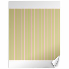 Summer Sand Color Pink Stripes Canvas 18  X 24   by picsaspassion