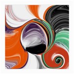 Abstract Orb Medium Glasses Cloth Front