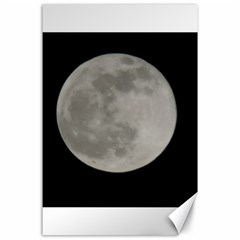 Close To The Full Moon Canvas 24  X 36  by picsaspassion