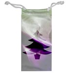 Purple Christmas Tree Jewelry Bags Back