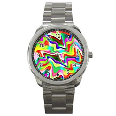 Irritation Colorful Dream Sport Metal Watch by designworld65