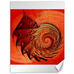 Nautilus Shell Abstract Fractal Canvas 36  X 48   by designworld65