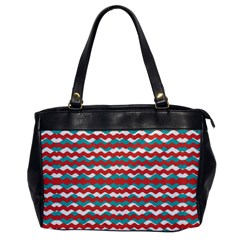 Geometric Waves Office Handbags by dflcprints