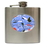 Sea Hip Flask (6 oz) Front