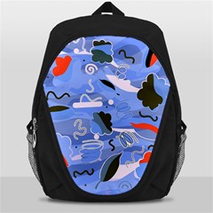 Sea Backpack Bag by Valentinaart