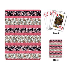 Cute Flower Pattern Playing Card by Brittlevirginclothing