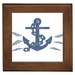 Anchor Pencil Drawing Art Framed Tiles by picsaspassion