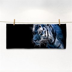 Ghost Tiger Hand Towel by Brittlevirginclothing