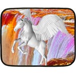 Pegasus Fleece Blanket (Mini) 35 x27  Blanket