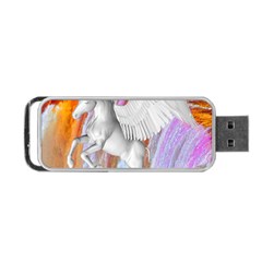 Pegasus Portable Usb Flash (one Side) by icarusismartdesigns