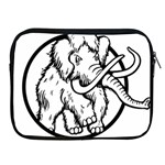 Mammoth Elephant Strong Apple iPad 2/3/4 Zipper Cases Front