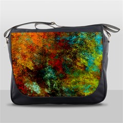 Mixed Abstract Messenger Bags by digitaldivadesigns