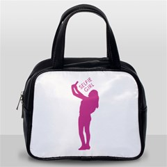 Selfie Girl Graphic Classic Handbags (one Side) by dflcprints