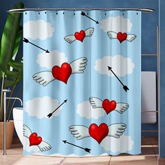 Love Hunting Shower Curtain 60  X 72  (medium)  by Valentinaart