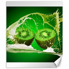 Kiwi Fruit Vitamins Healthy Cut Canvas 20  X 24   by Amaryn4rt