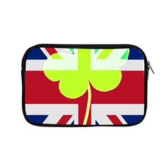 Irish British Shamrock United Kingdom Ireland Funny St  Patrick Flag Apple Macbook Pro 13  Zipper Case by yoursparklingshop