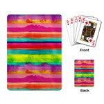 wet painted paper Playing Card Back