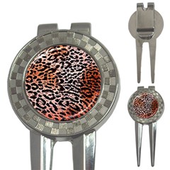 Tiger Motif Animal 3-in-1 Golf Divots by Amaryn4rt