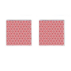 Floral Abstract Pattern Cufflinks (square) by Amaryn4rt