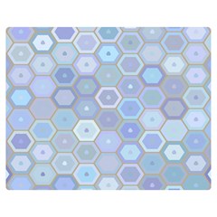 Bee Hive Background Double Sided Flano Blanket (medium)  by Amaryn4rt